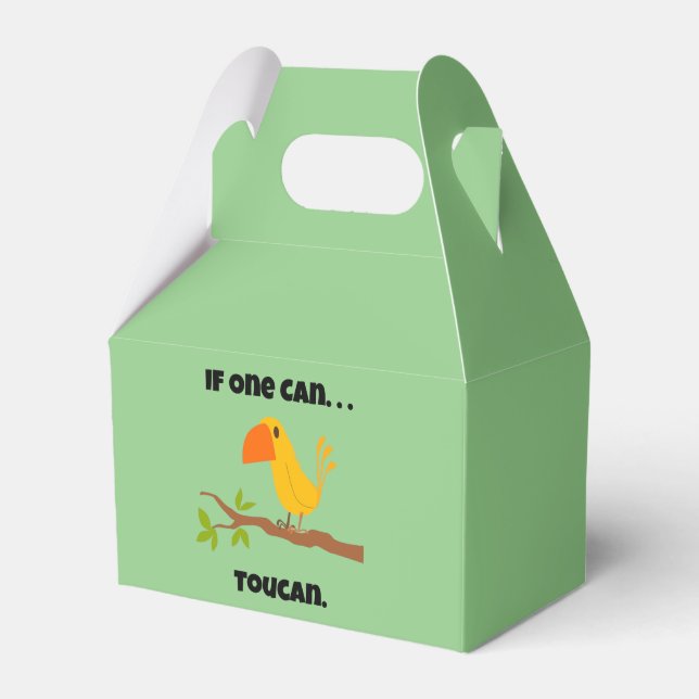 Om man kan. ...Toucan, Tecknad av den finstilta Pu Presentaskar (Framsidan Sidan)