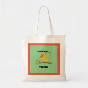Om man kan. ...Toucan, Tecknad av den finstilta Pu Tygkasse