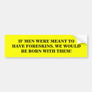 OM MANAR BETYDDES FÖR ATT HA FORESKINS… BILDEKAL