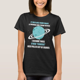 Om Manar kommer från Mars och kvinnor kommer från T Shirt