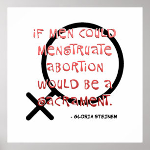 Om Manar kunde menstruera Poster