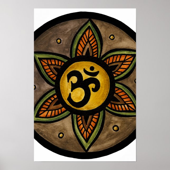 Om Mandala Poster (Framsidan)