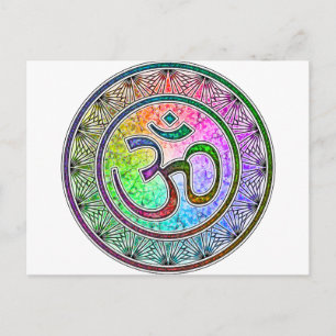 OM-mandala Vykort