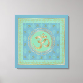 OM Mandala - Wrapped Canvas