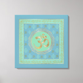 OM Mandala - Wrapped Canvas