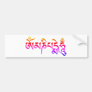 Om Mani Padme Hum Bildekal