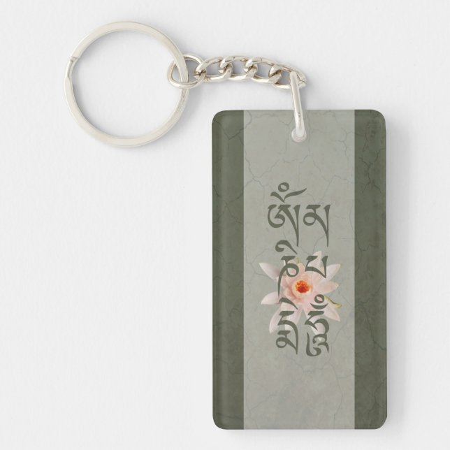Om Mani Padme Hum Lotus (Framsidan)