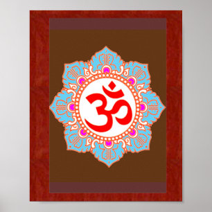 Om Mantra Art:av Navin Joshi, LOWPRICE-gåvor Poster