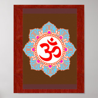 Om Mantra Art:av Navin Joshi, LOWPRICE-gåvor Poster