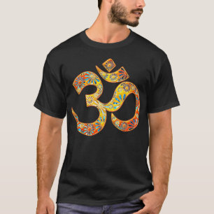 Om Mantra Symbol Flower Buddhism Yoga Spirituality T Shirt