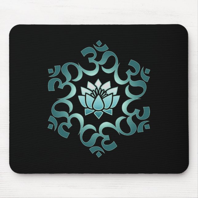 Om, Mantra, Symbol, Mandala, Lotusblomma, Buddhism Musmatta (Framsidan)