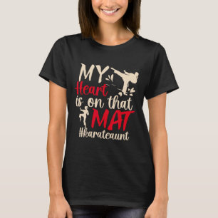 om Mat Karate Moster Karate Auntie 2 T Shirt