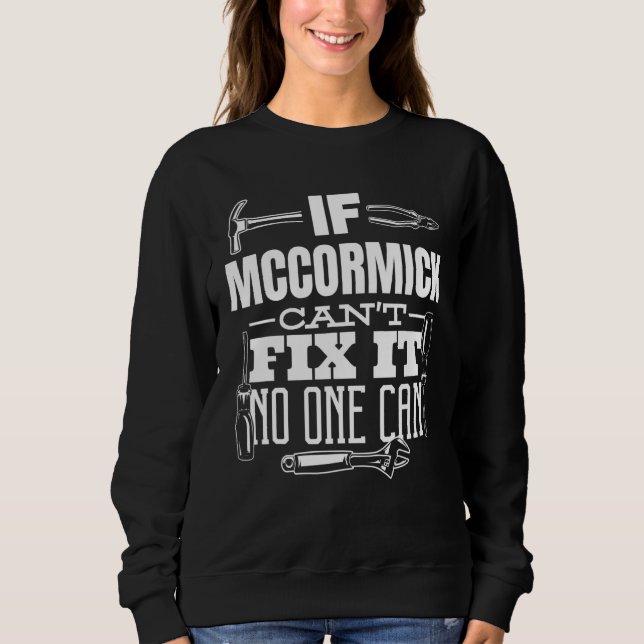 Om McCormick inte kan åtgärda det kan ingen åtgärd T Shirt (Framsida)