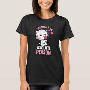 Om min axolotl gillar dig axolotler t shirt
