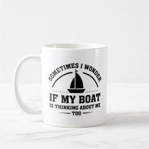 Om min båt kaffemugg