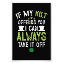 Om mitt kilt förolämpar dig, St. Patrick's Day