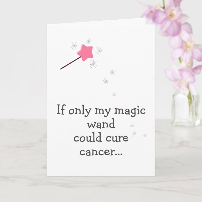 Om mitt magiska Trollspö skulle kunna ge cancer -  Kort (Orkide)