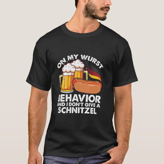 Om mitt västerländska beteende gör du inte Ge Schn T Shirt (Framsida)