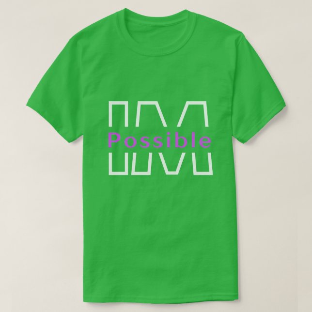 Om möjligt t shirt (Design framsida)