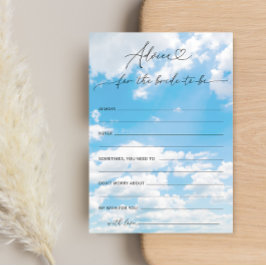 Om molnrådgivning och Önskemål-kort för Möhippa 9 Inbjudningar