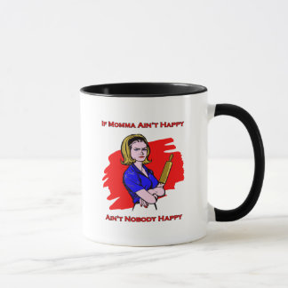 Om Momma inte är lycklig Mugg