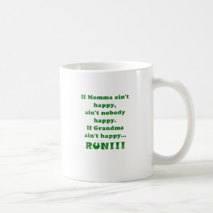 Om mormorAint lycklig springa Kaffemugg