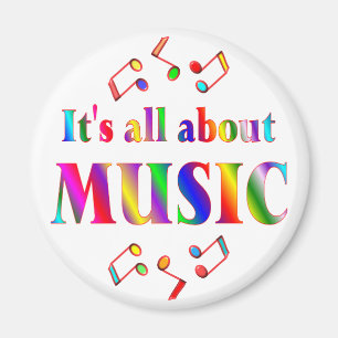 Om musik magnet