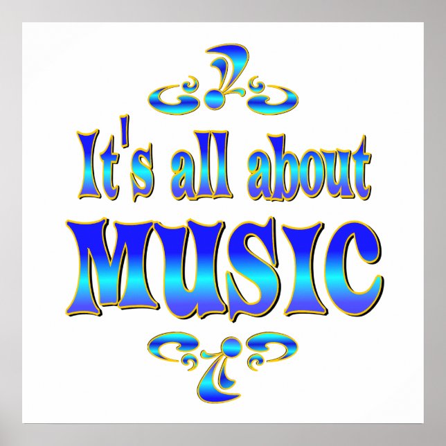 OM MUSIK POSTER (Framsidan)