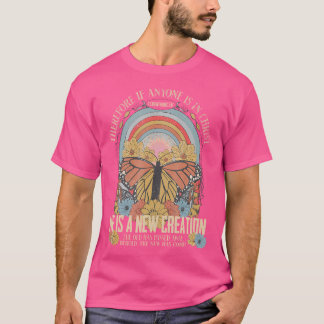 Om någon befinner sig i Kristus Boho Christian Co. T Shirt