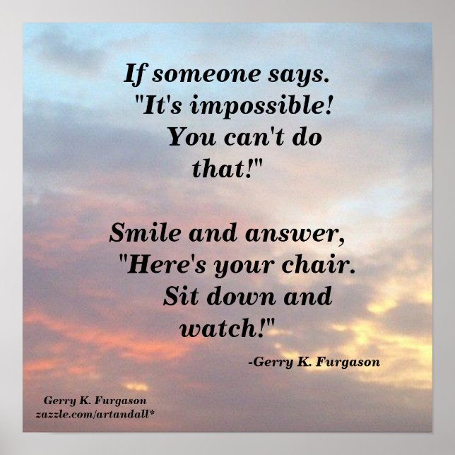 OM NÅGON SÄGER POSTER (Framsidan)