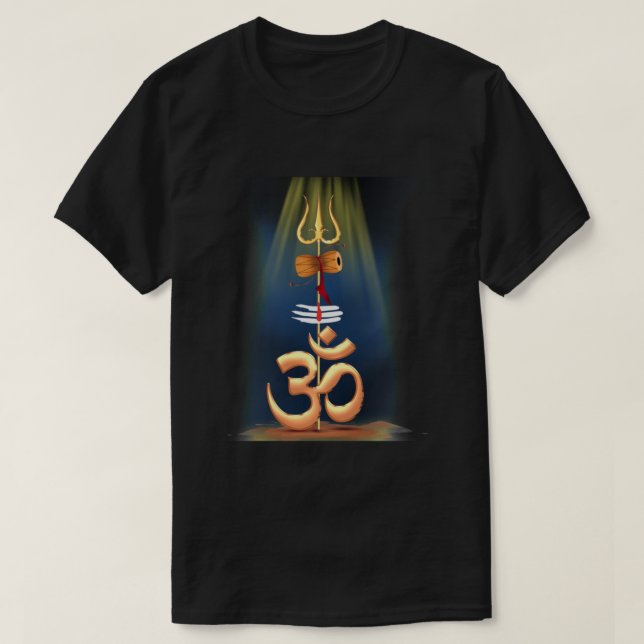 OM NAMAH SHIVAIH T SHIRT (Design framsida)