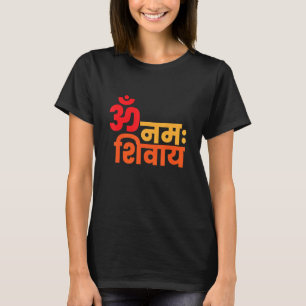 Om Namah Shivay Tredje Öga Isha Hindu Linga T Shirt