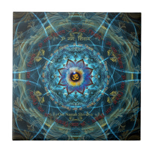 "Om Namah Shivaya" - den riktiga identiteten dig Kakelplatta