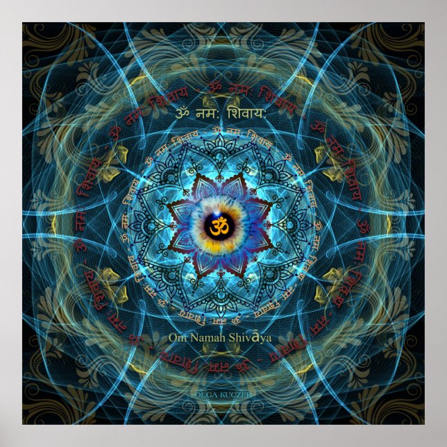 Om Namah Shivaya Poster (Framsidan)