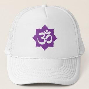 OM Namaste Andlig Lotus Flower Yoga Keps