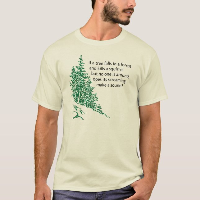 Om nedgångar för ett träd… tee shirt (Framsida)