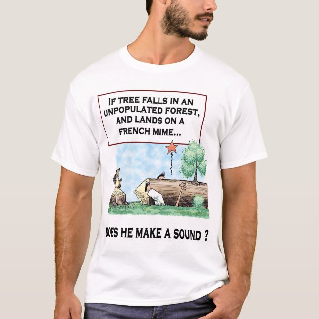 Om nedgångar för ett träd…., tee shirt (Framsida)
