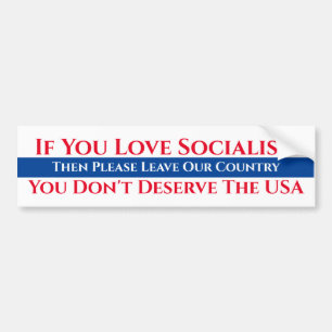 Om ni kärlek socialism bildekal