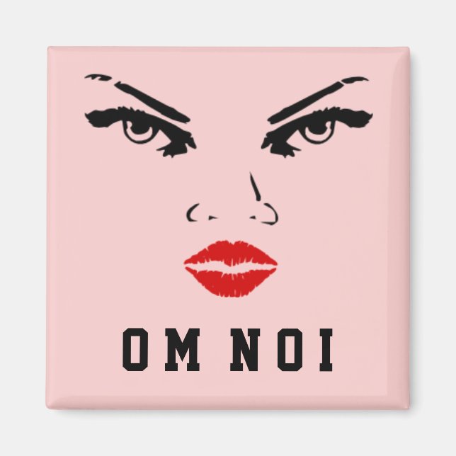 Om Noi, Thailand Woman Magnet (Framsidan)