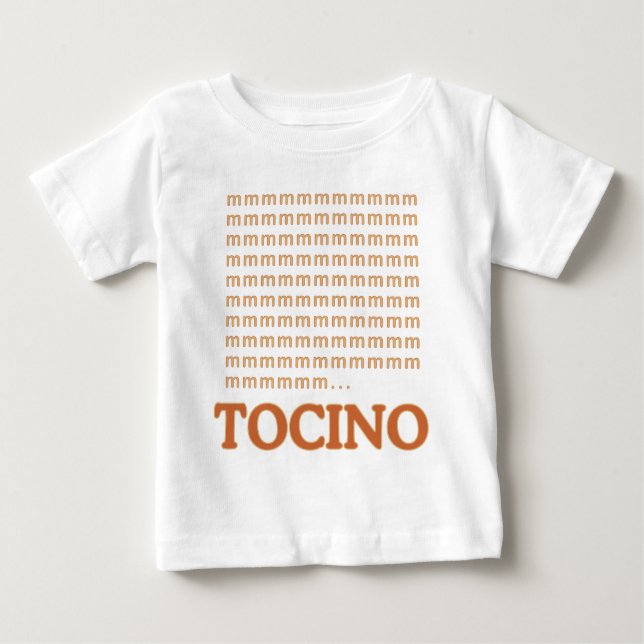 OM NOM Mmm.. TOCINO T Shirt (Framsida)