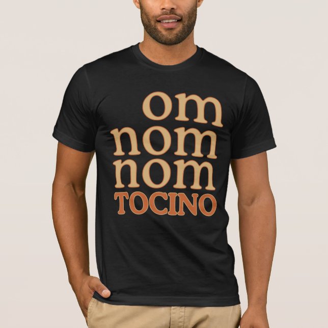 OM NOM Mmm.. TOCINO Tröja (Framsida)