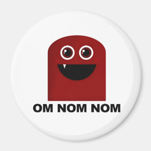 Om Nom Nom Cutie Magnet