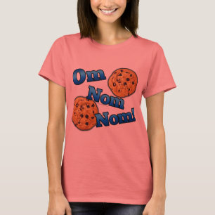 Om Nom Nom, Meme Kärlek Cookies T Shirt