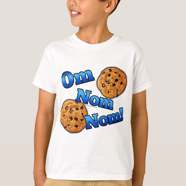Om Nom Nom, Meme kärlekkakor Tee (Framsida)