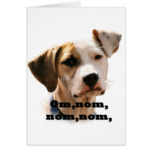 Om, nom, nom, nom, nom, hälsningskort