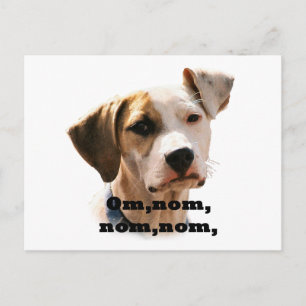 Om, nom, nom, nom, nom, vykort