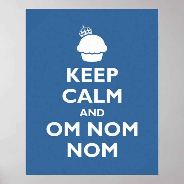 Om Nom Nom Poster (Framsidan)