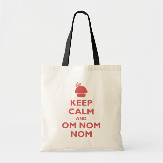 Om Nom Nom Tygkasse (Framsidan)