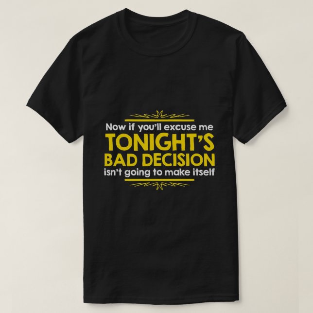 , om nu du ska, ursäkta mig… t shirt (Design framsida)