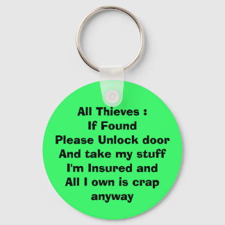 Om Nyckelkedja hittas Nyckelring